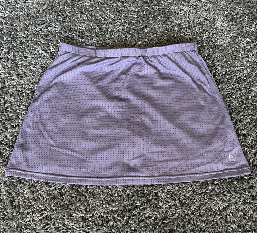 Nike Dry-Fit TN Vintage Tennis Skirt Dress with shorts sz Medium Purple